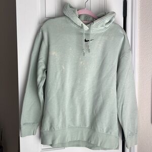 Vintage Green Nike Women’s Hoodie size LG